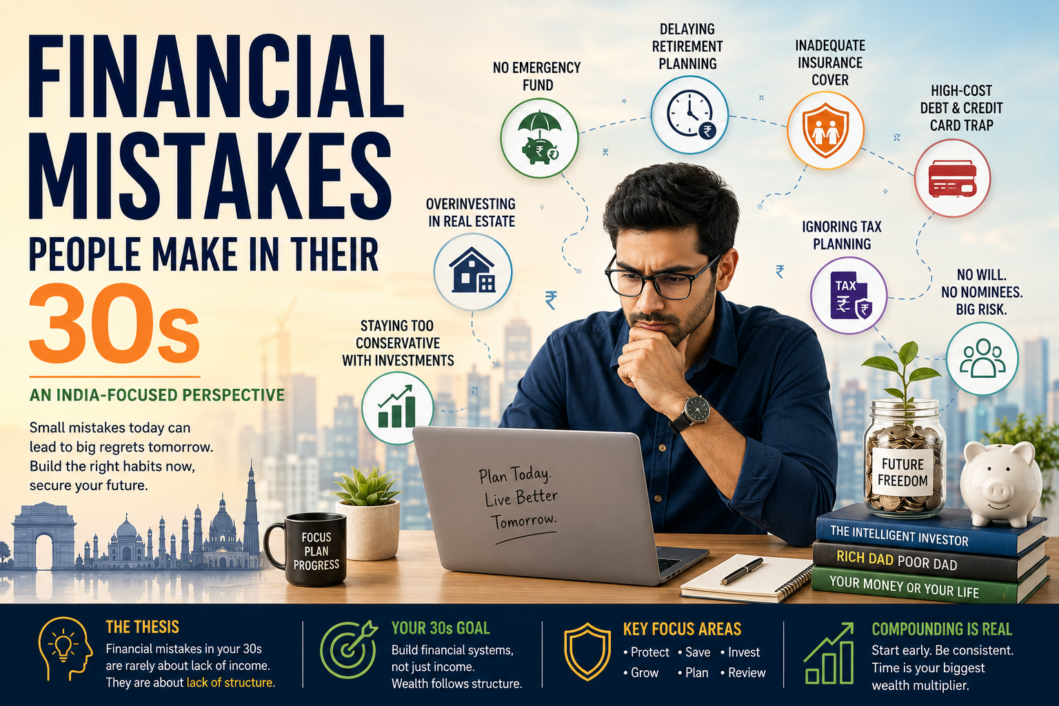 Financial Mistakes People Make in Their 30s in India