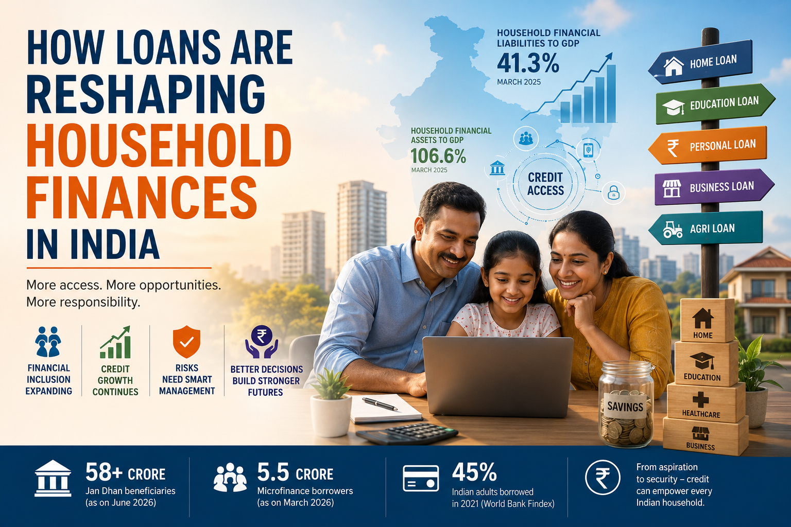 How Loans Are Reshaping Household Finances in India