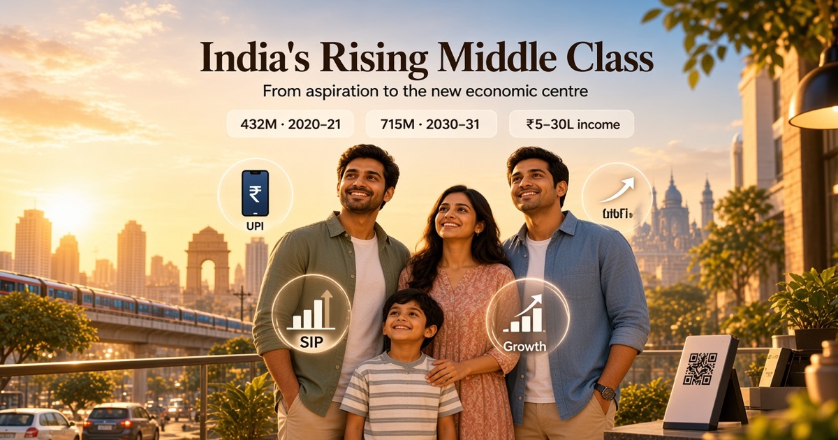 India's Rising Middle Class: From Aspiration to the New Economic Centre