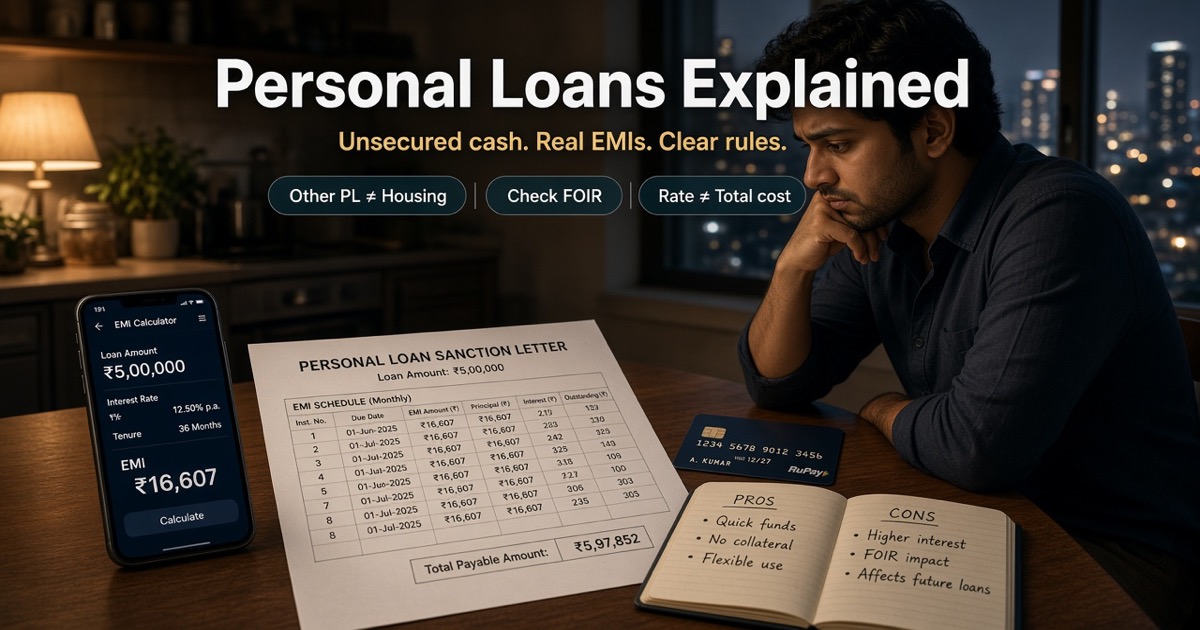 Personal Loans Explained