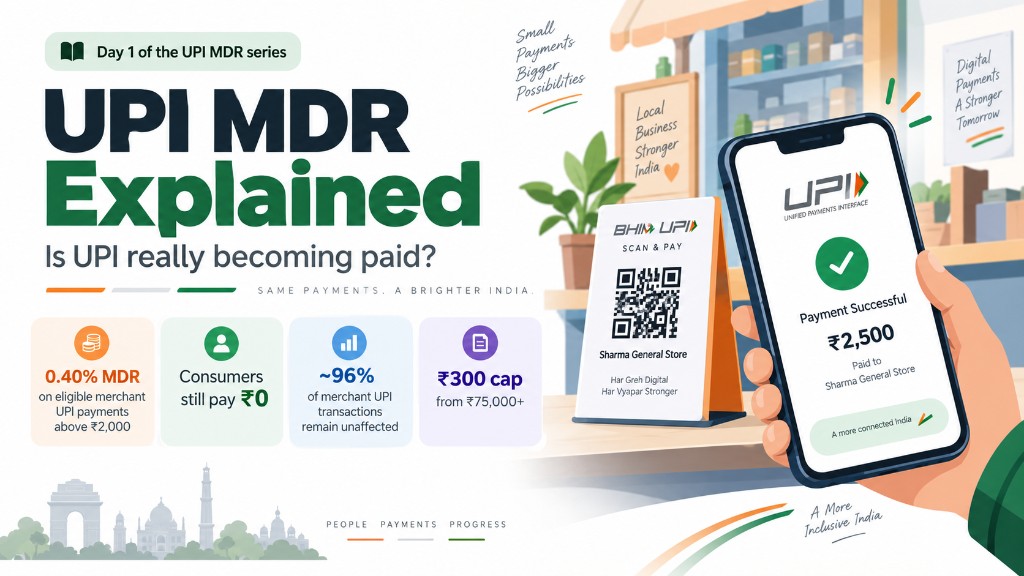 UPI MDR Explained: Is UPI Really Becoming Paid?